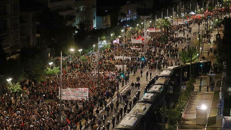 Επέτειος Πολυτεχνείου: Από τις μεγαλύτερες των τελευταίων ετών η φετινή πορεία