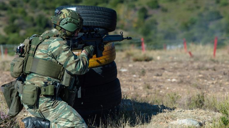 Βολές Τεθωρακισμένων Οχημάτων Μάχης και αρμάτων στο Πετροχώρι Ξάνθης