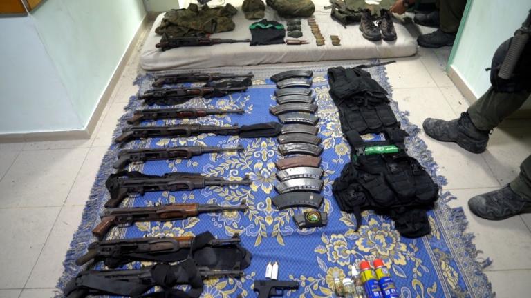 al shifa hamas weapons