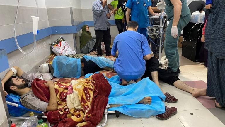 shifa hospital in gaza city