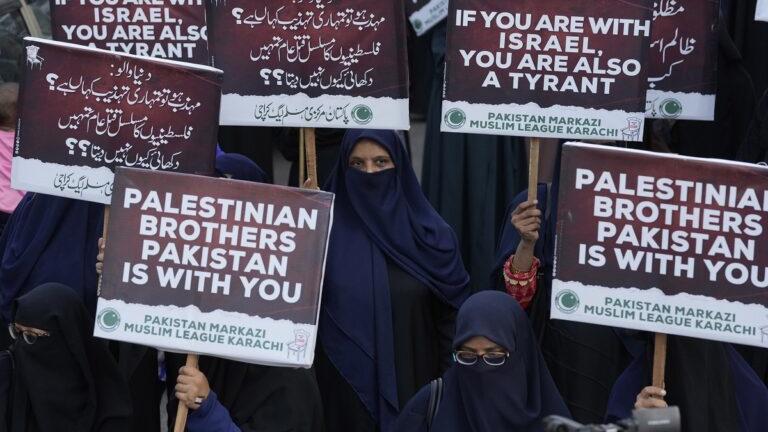 Pakistan-Israel-Palestinians