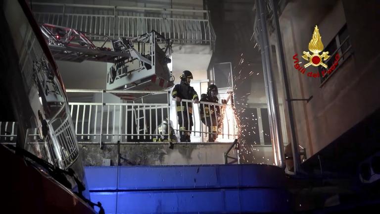 italy firefighters