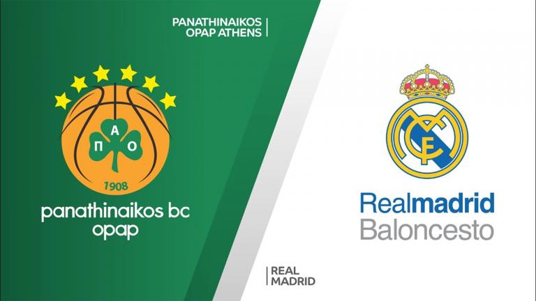 LIVE: Παναθηναϊκός-Ρεάλ Μαδρίτης