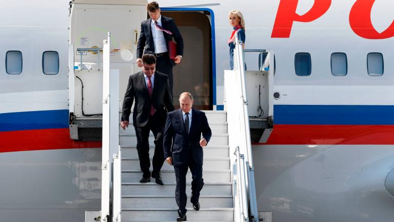 putin airplane