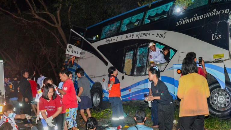 thailand bus accident