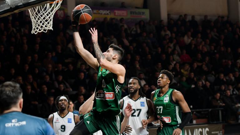 Απόλλων Πατρών-Παναθηναϊκός 55-87: Καλή προπόνηση ενόψει Αρμάνι