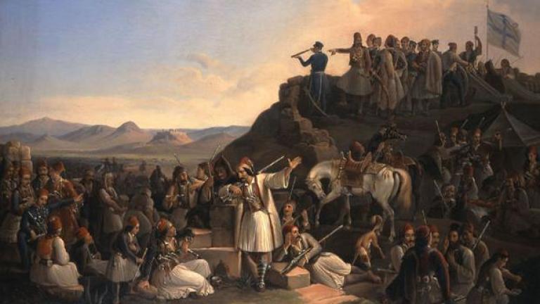 30 Ιανουαρίου 1827: Η Μάχη της Καστέλλας στον Πειραιά, όπου οι Έλληνες κατανίκησαν τους Οθωμανούς του Κιουταχή πασά