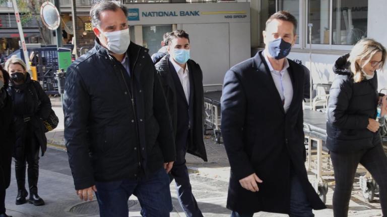 Αιφνιδιαστική επίσκεψη Άδωνι Γεωργιάδη στο τμήμα επειγόντων του ΓΝΑ «Ευαγγελισμός»	