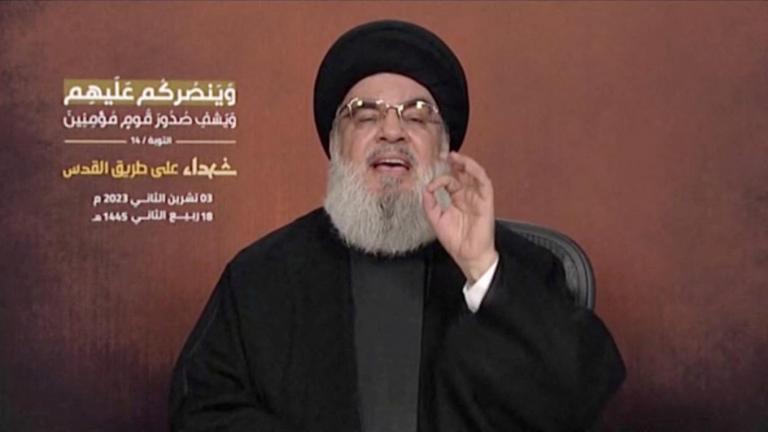 Νασράλα: Όλος ο Λίβανος θα είναι εκτεθειμένος αν δεν αντιδράσουμε στη δολοφονία του ηγέτη της Χαμάς στη Βηρυτό