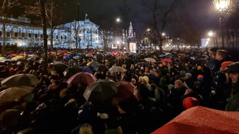 vienna protest