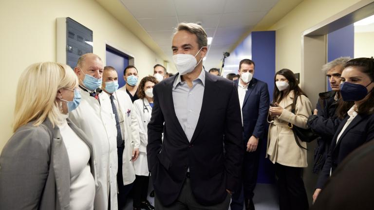 Ο Κυρ. Μητσοτάκης στα εγκαίνια της νέας πτέρυγας στο Τζάνειο: