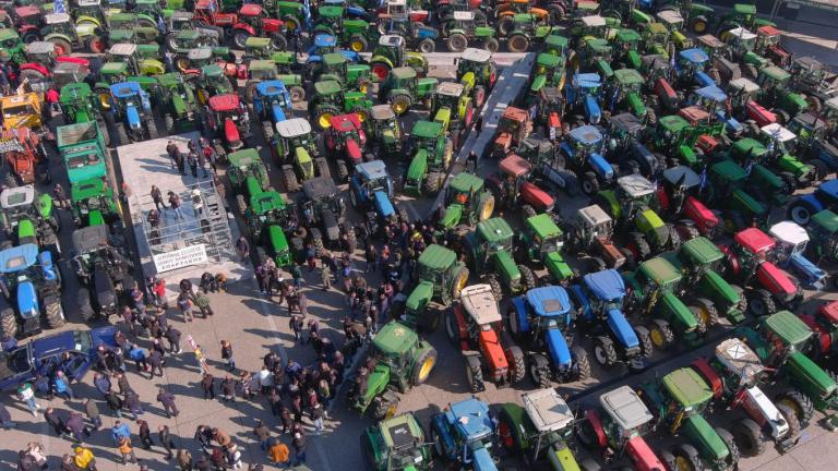 Θεσσαλονίκη: Μεγάλο συλλαλητήριο αγροτών στο πλαίσιο της 30ης Agrotica