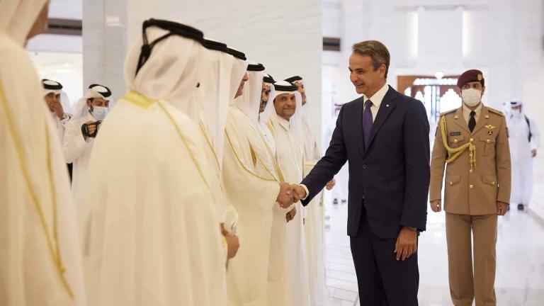 kyriakos-mitsotakis-katar