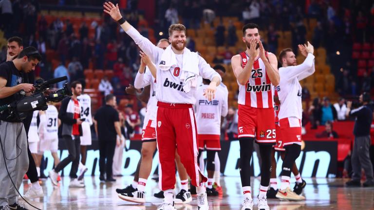 Euroleague: Η βαθμολογία της διοργάνωσης - 6ος και... περιμένει ο Ολυμπιακός