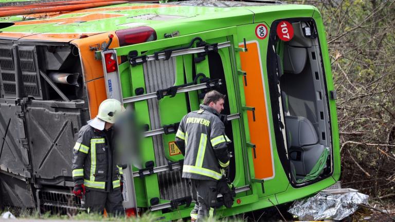  Γερμανία: Τουλάχιστον 5 νεκροί και πολλοί τραυματίες σε τροχαίο δυστύχημα με πούλμαν κοντά στη Λειψία