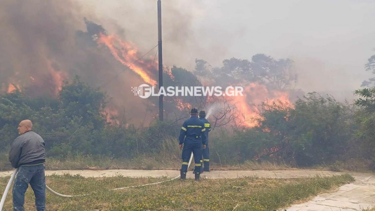 Έσβησε η φωτιά στο Ναύσταθμο Κρήτης