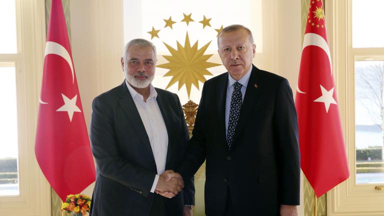 Ερντογάν: Επικοινώνησε με τον ηγέτη της Χαμάς, υποσχέθηκε ότι 