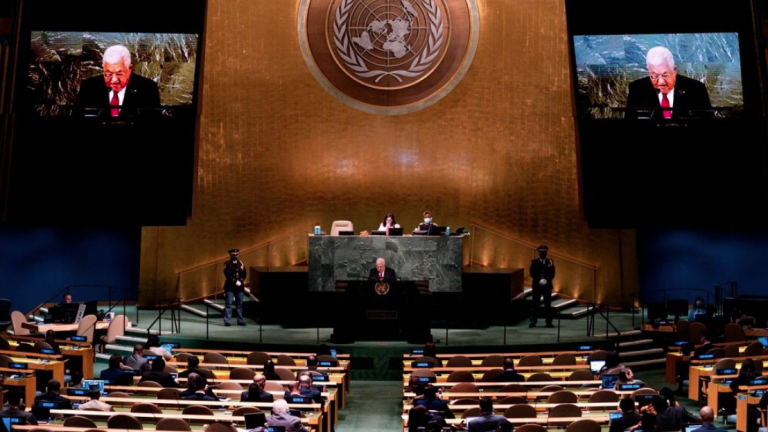 Η Γενική Συνέλευση του ΟΗΕ στηρίζει το αίτημα των Παλαιστίνιων για ένταξή τους, ως πλήρες μέλος, στον Οργανισμό