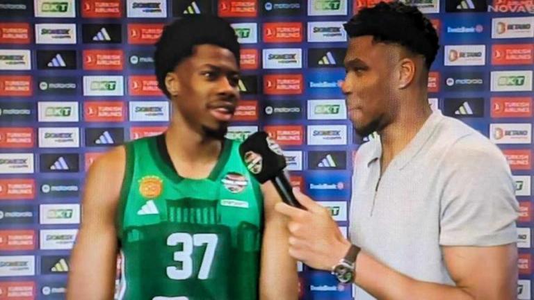 Euroleague: Έπος με συνέντευξη Γιάννη σε Κώστα Αντετοκούνμπο