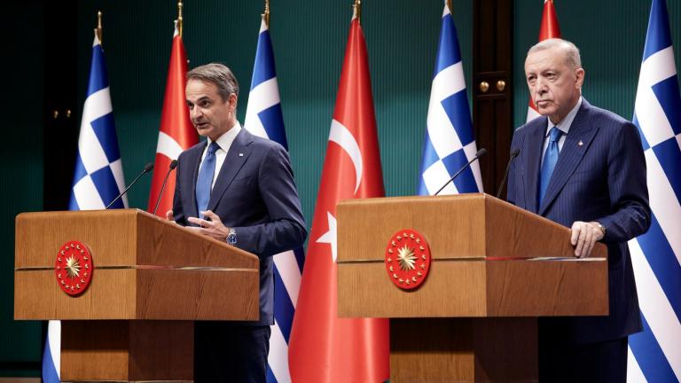 KYRIAKOS MITSOTAKIS REJEP TAYIP ERDOGAN ANKARA