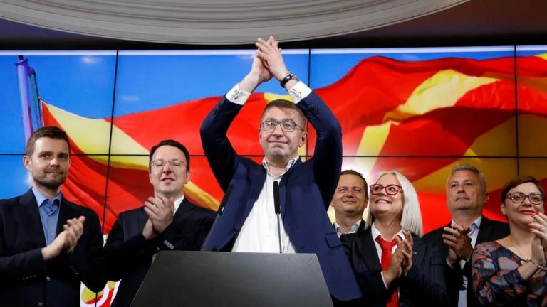 Βόρεια Μακεδονία: Συντριπτική νίκη του εθνικιστικού VMRO στις βουλευτικές και προεδρικές εκλογές