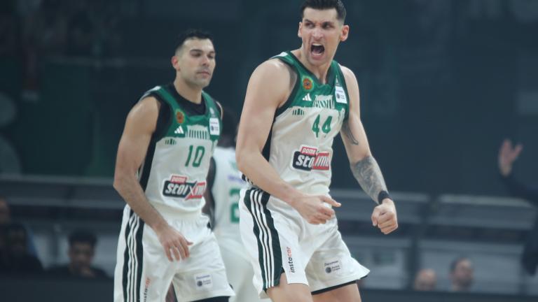Παναθηναϊκός-Ολυμπιακός 87-82: «Πράσινο» έπος και επιστροφή και στην κορυφή της Ελλάδας
