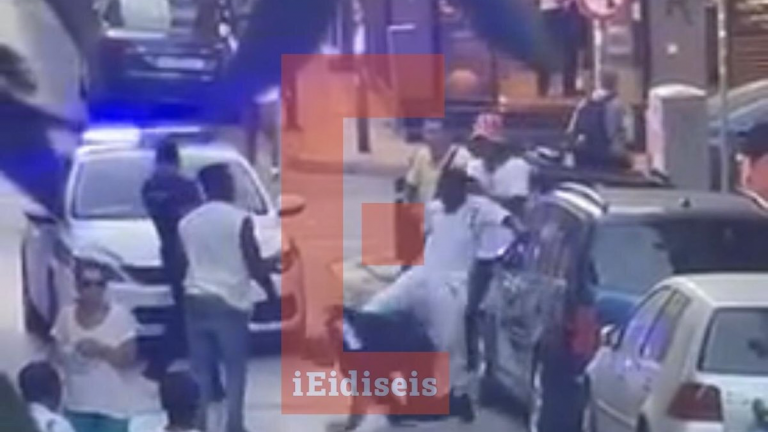 Άγριος ξυλοδαρμός αστυνομικού από αλλοδαπό στο κέντρο της Αθηνάς