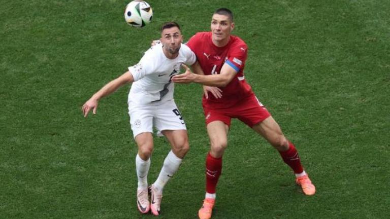 Σλοβενία-Σερβία 1-1: «Ζωντανοί» στο τέλος οι «πλάβι»