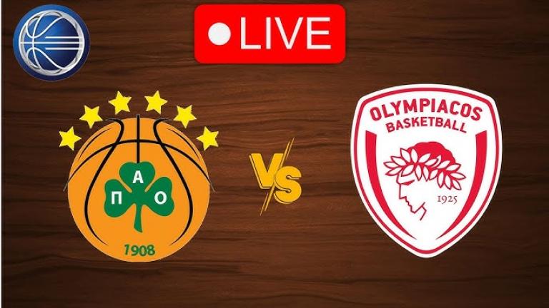LIVE ο 3ος τελικός της Basket League Παναθηναϊκός-Ολυμπιακός