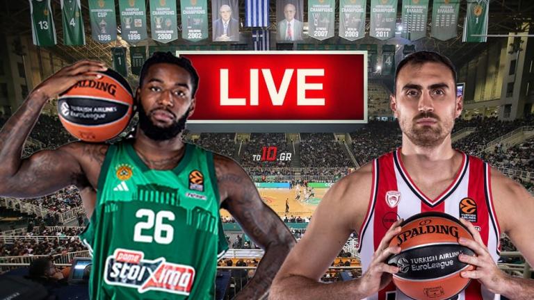 LIVE ο 5ο τελικός της Basket League Παναθηναϊκός-Ολυμπιακός