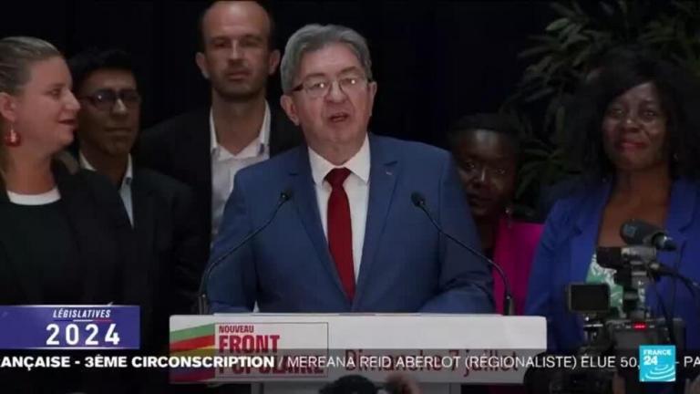 Γαλλία — Δηλώσεις Μελανσόν: «Ο Μακρόν πρέπει να παραδεχτεί την ήττα του»