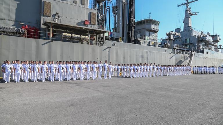 Αναχώρηση των Ναυτικών Δοκίμων για τον ετήσιο Θερινό Εκπαιδευτικό Πλου της Σχολής