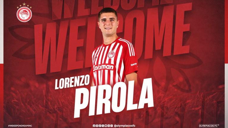 Ολυμπιακός: Επίσημο του Λορέντσο Πιρόλα