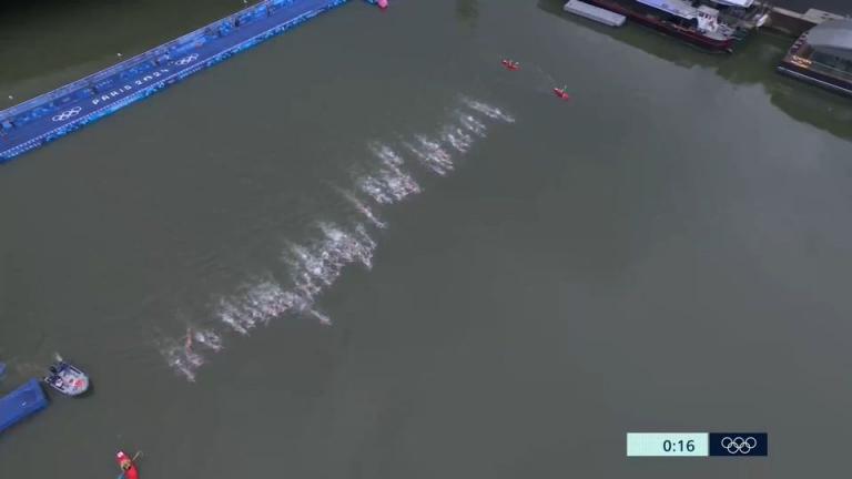 Ολυμπιακοί Αγώνες 2024: Πραγματοποιήθηκε το τρίαθλο γυναικών στον Σηκουάνα (ΒΙΝΤΕΟ)