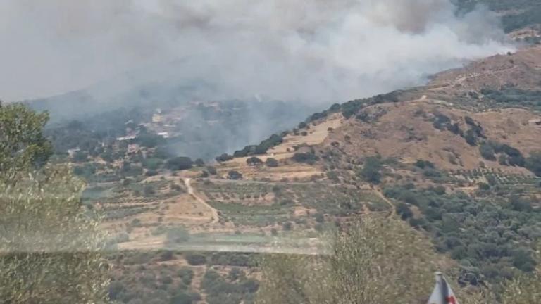 Φωτιά στα Χανιά: Εκκενώνονται δύο οικισμοί – Νέο μήνυμα από το 112 