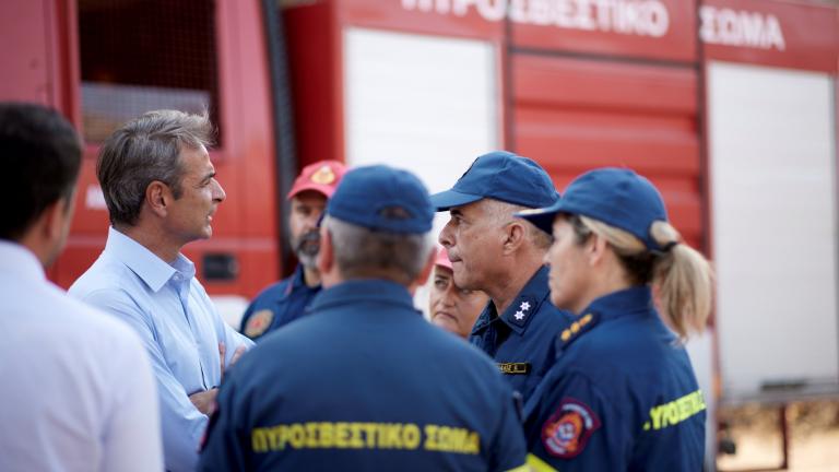 Φωτιά στην Αττική - Κ. Μητσοτάκης: Είμαστε εδώ για να επουλώσουμε τις πληγές