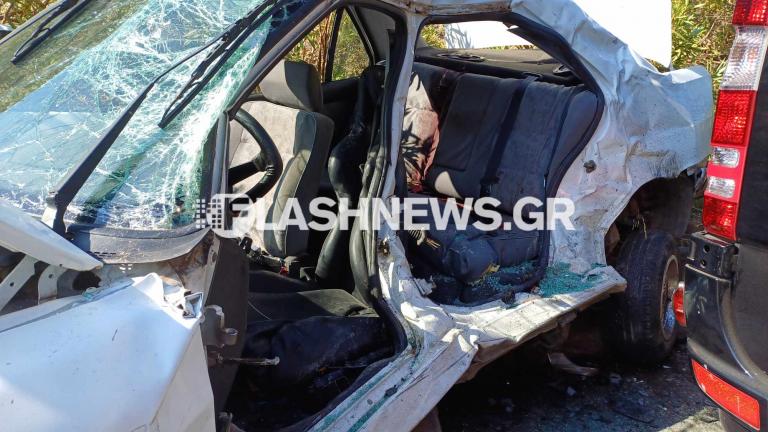 Χανιά: Θανατηφόρο τροχαίο με έναν νεκρό και τρεις τραυματίες