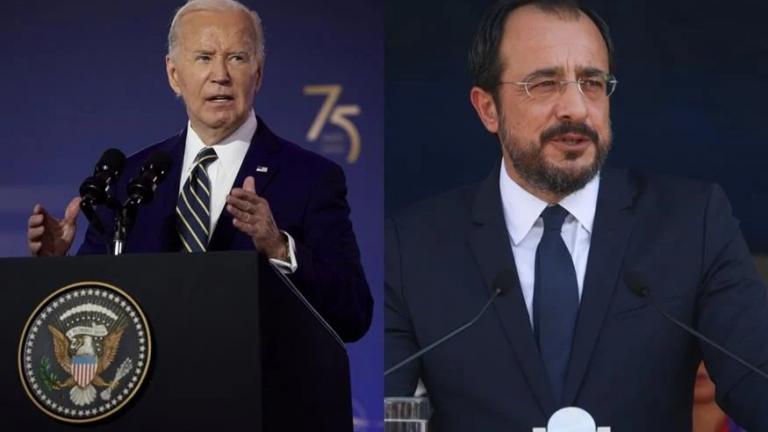 Μπάιντεν καλεί Χριστοδουλίδη: Συνάντηση την Τετάρτη 30 Οκτωβρίου στον Λευκό Οίκο