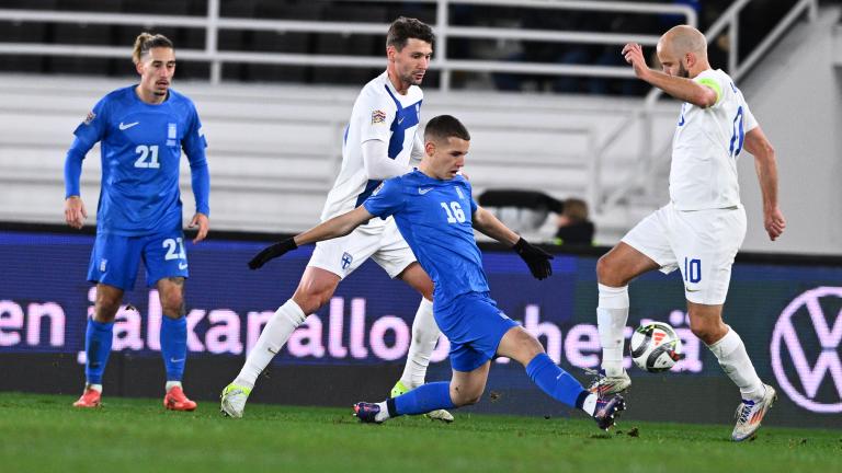 Η Εθνική νίκησε στο Ελσίνκι τη Φινλανδία με 2-0