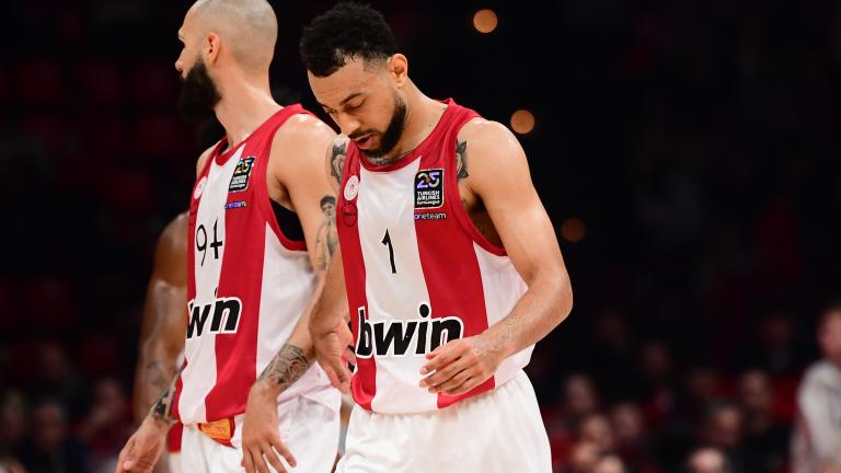 Ολυμπιακός-Μονακό 77-80: Νέα ήττα και... πρωτιά σε κίνδυνο