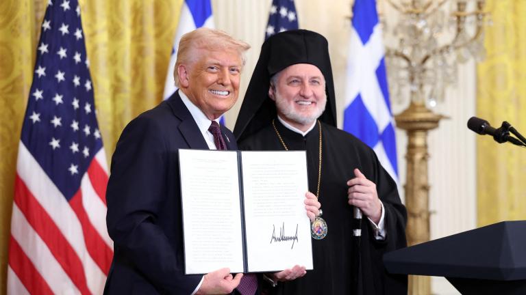 Ο Ντ. Τραμπ για την 25η Μαρτίου: Η στρατιωτική συνεργασία ΗΠΑ-Ελλάδας ακρογωνιαίος λίθος για την ασφάλεια στην Ευρώπη