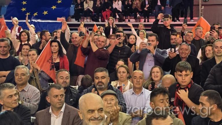 Στα Χανιά ο Έντι Ράμα: Απευθύνει ομιλία στην Αλβανική ομογένεια της Κρήτης