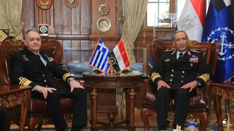 Α/ΓΕΝ Αντιναύαρχος Κατάρας ΠΝ: Ολοκληρώθηκε η επίσημη επίσκεψή του στην Αίγυπτο – Στενότερη συνεργασία με το Αιγυπτιακό Ναυτικό