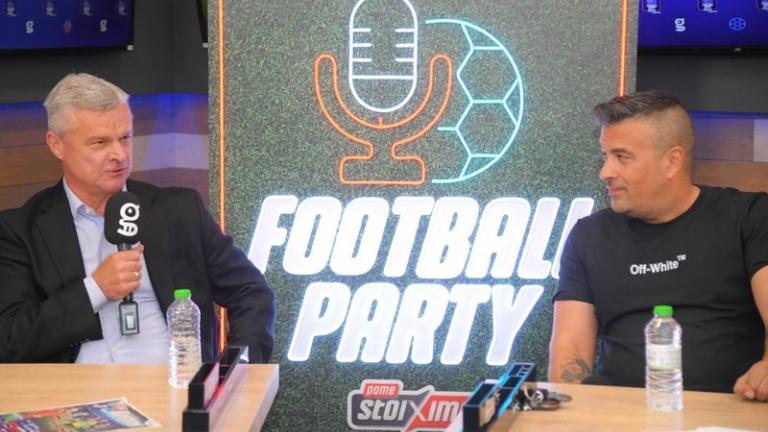 Μοναδικό pre-game show με Κριστόφ Βαζέχα και Γιάννη Αϊβάζη για τα ντέρμπι των playoffs