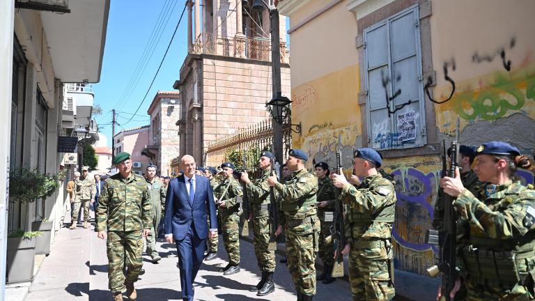 Δένδιας από τη Λέσβο: Θα δημιουργήσουμε το ισχυρότερο Πολεμικό Ναυτικό που είχαμε ποτέ