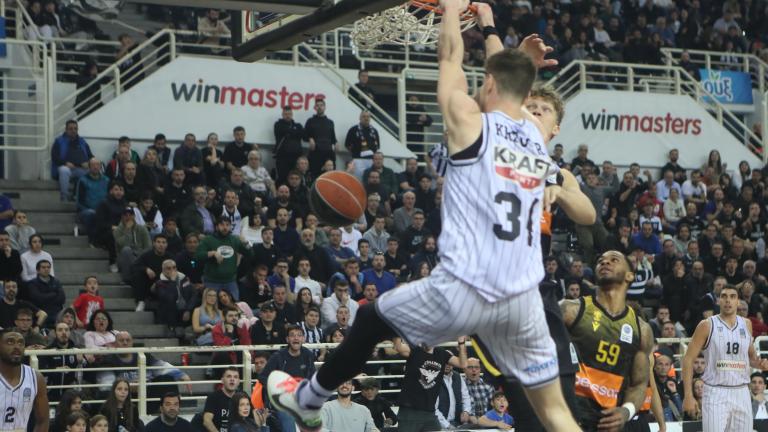 ΠΑΟΚ-ΑΕΚ 94-69: «Ασπρόμαυρος» βομβαρδισμός και ισοφάριση (ΒΙΝΤΕΟ)