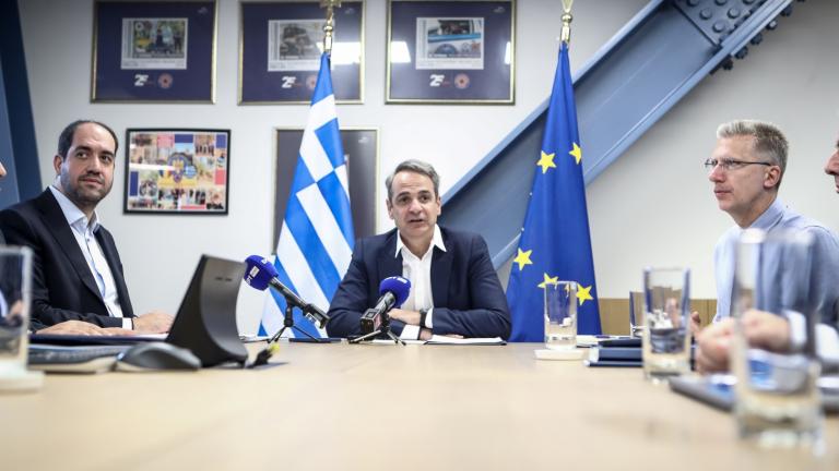 Ο Κ. Μητσοτάκης στο υπουργείο Κλιματικής Κρίσης και Πολιτικής Προστασίας — Παράταση 45 ημερών της προθεσμίας για καθαρισμό οικοπέδων 