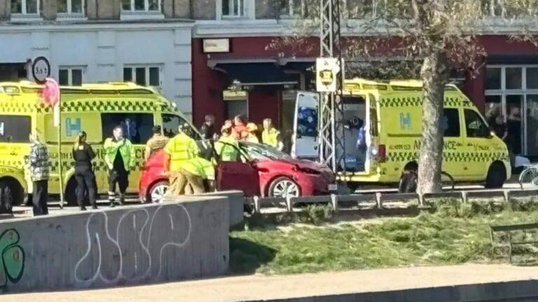 Κοπεγχάγη: Άνδρας έχασε τον έλεγχο του αυτοκινήτου του και τραυμάτισε πέντε ανθρώπους