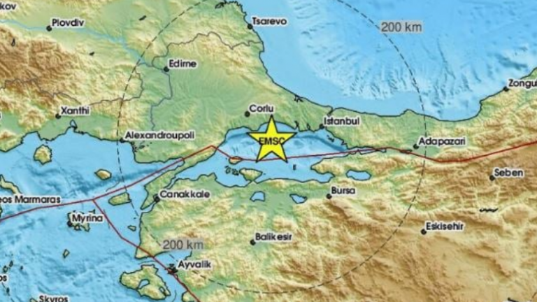 Σεισμός 6 Ρίχτερ στην Κωνσταντινούπολη