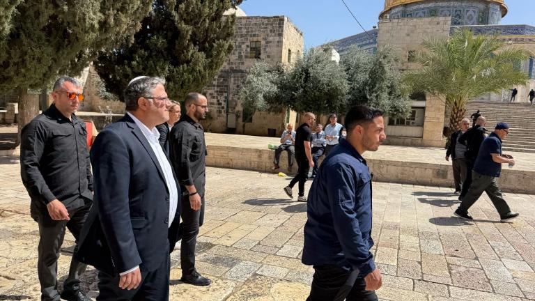 Ισραήλ: Ο ακροδεξιός υπουργός Μπεν-Γκβιρ μετέβη στην ιερή για τους μουσουλμάνους Πλατεία των Τεμενών